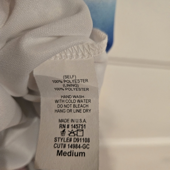 Fantastic Fawn rainbow tie dye dress boho flowy vibrant colors sz medium NWOT Ne - Picture 6 of 9